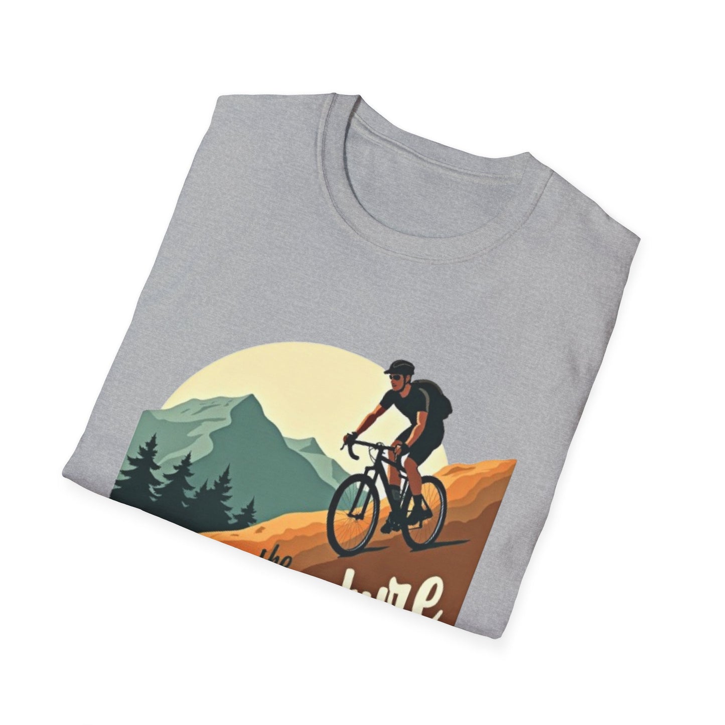 Ride the Adventure T-Shirt – Cycling & Outdoor Exploration