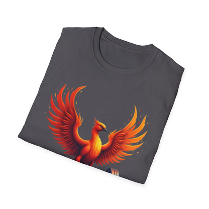 Phoenix Rising Gym T-Shirt – Strength, Resilience & Power Tee