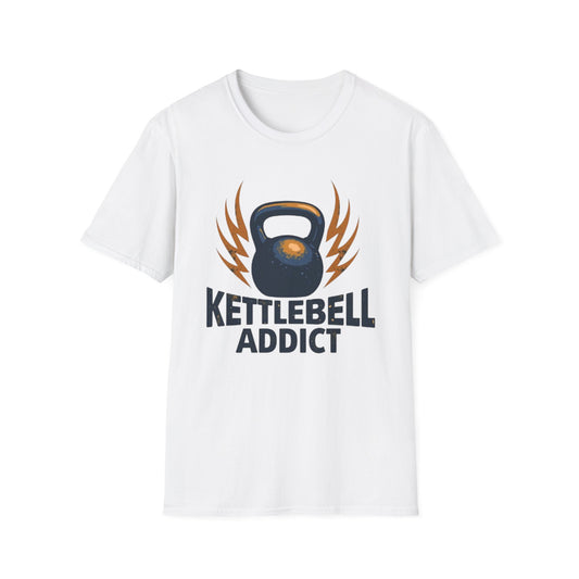 Kettlebell Addict T-Shirt – Functional Fitness & Strength Training Tee