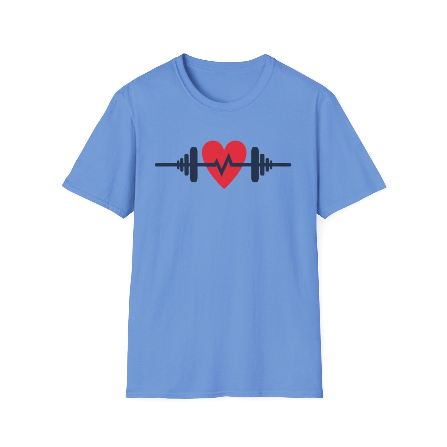 Heartbeat of Fitness T-Shirt – Lift with Passion, Train with Heart