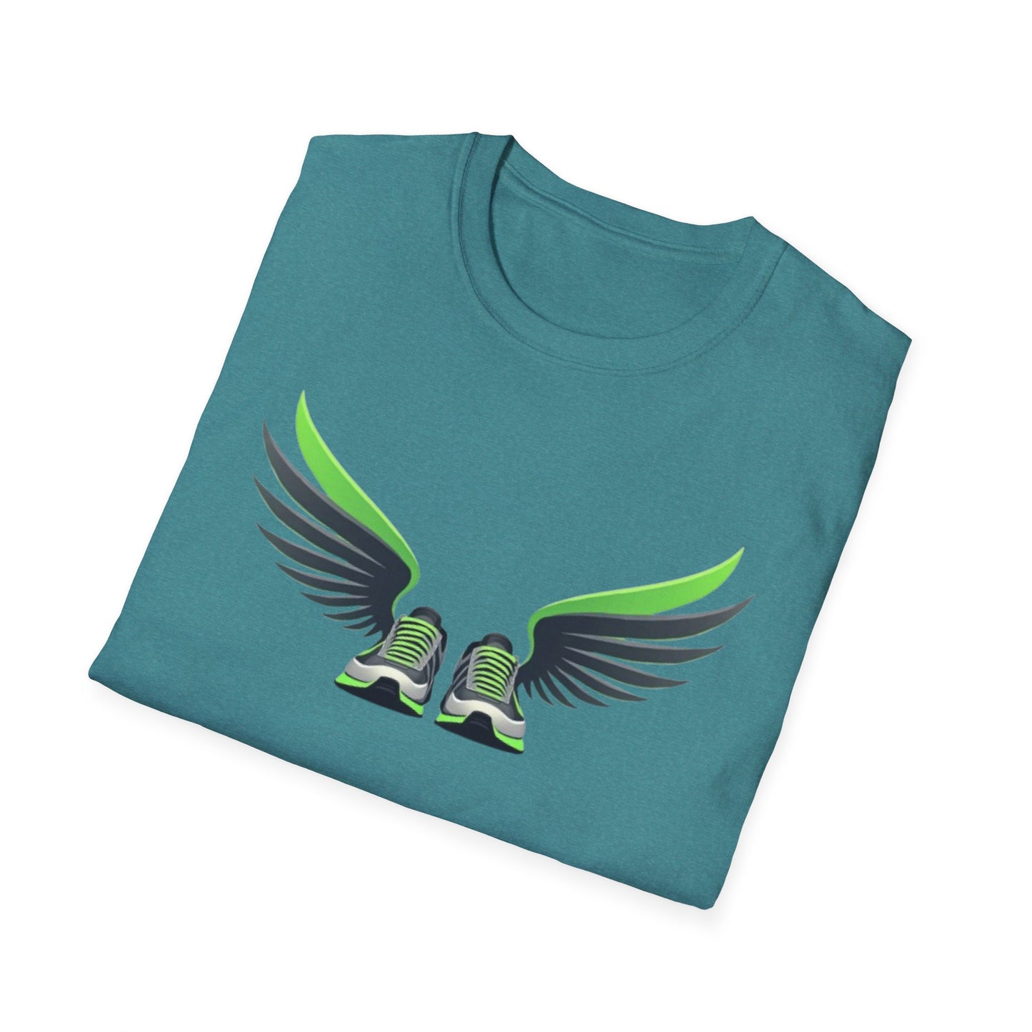 Winged Runner T-Shirt – Speed, Freedom & Endurance