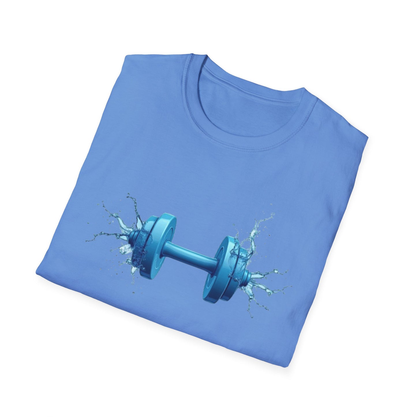 Hydro Strength Dumbbell T-Shirt – Power, Performance & Fluidity