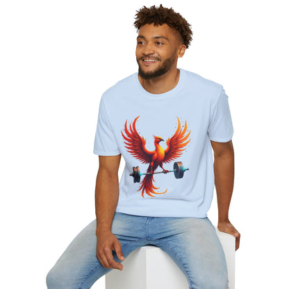 Phoenix Rising Gym T-Shirt – Strength, Resilience & Power Tee