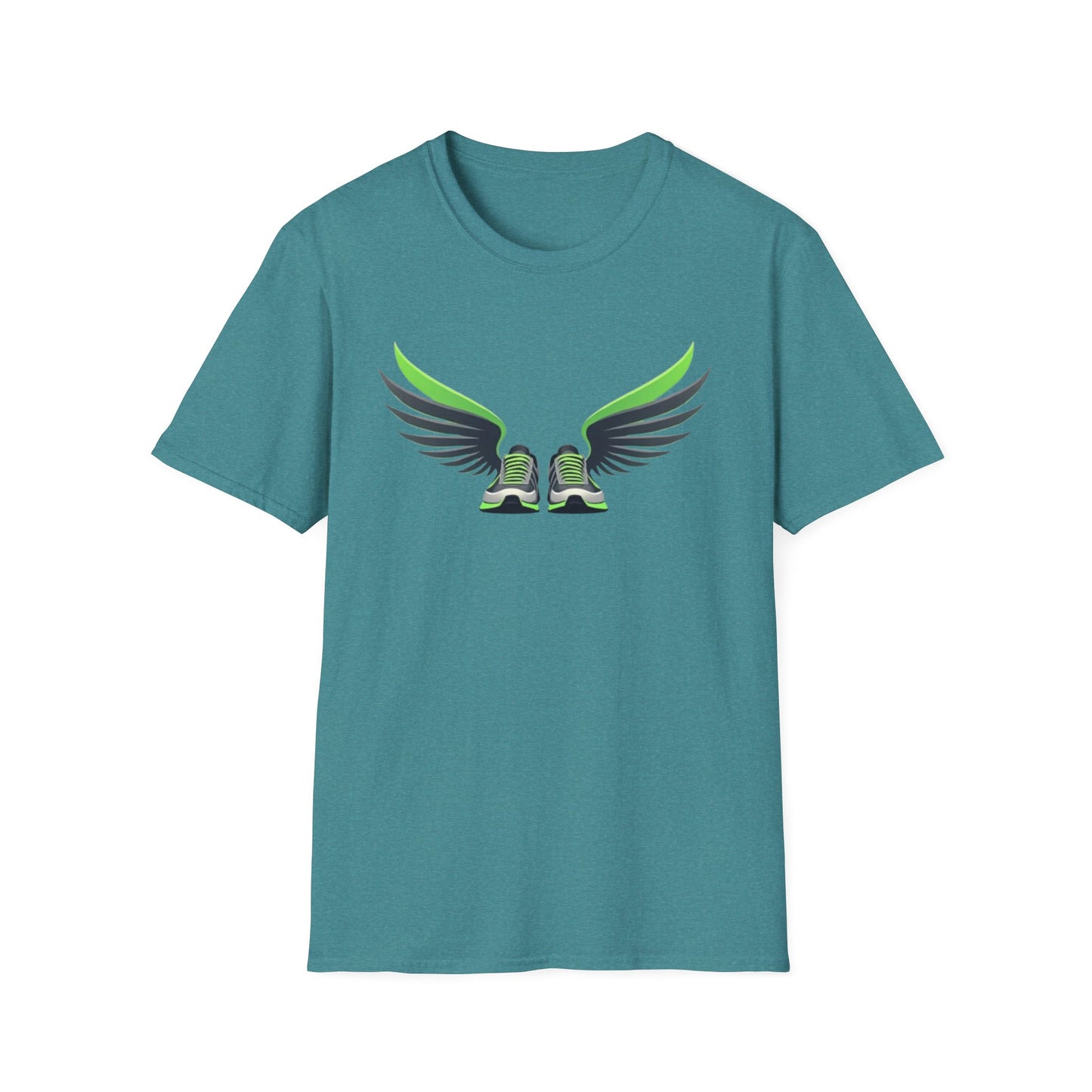 Winged Runner T-Shirt – Speed, Freedom & Endurance