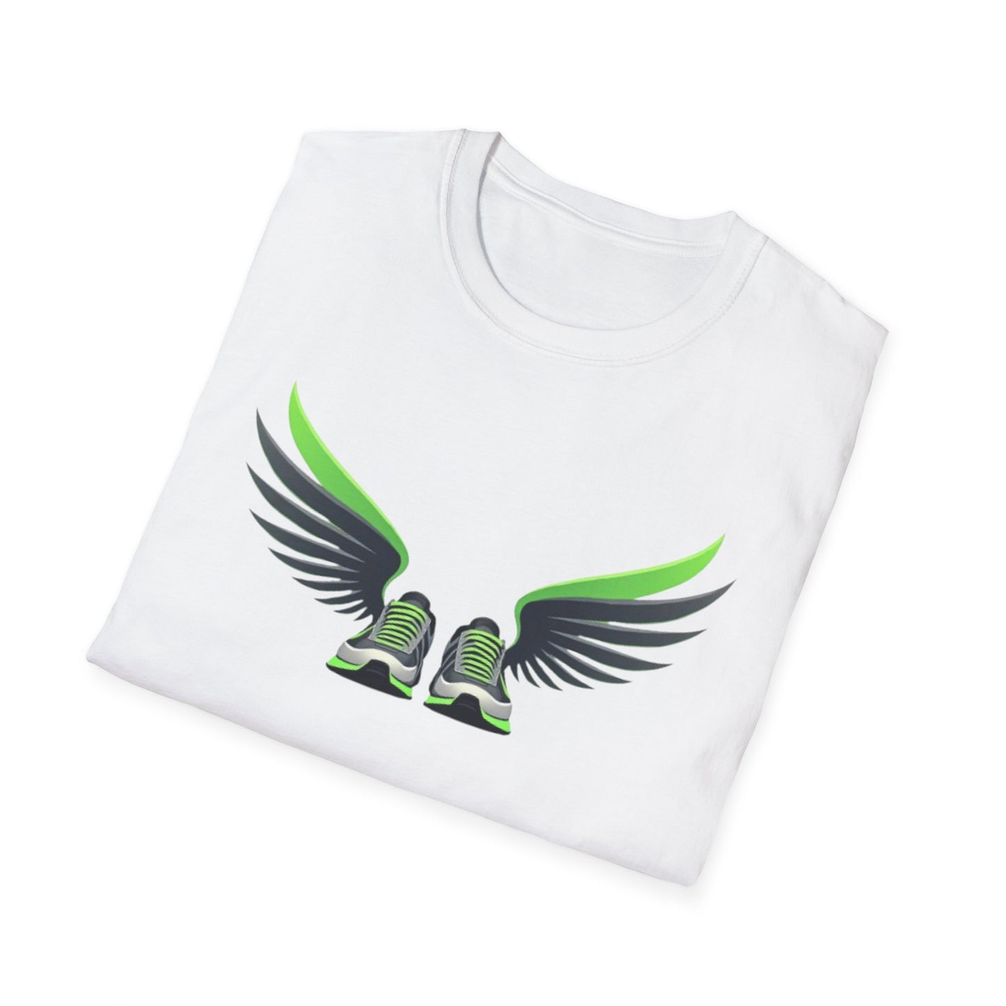 Winged Runner T-Shirt – Speed, Freedom & Endurance