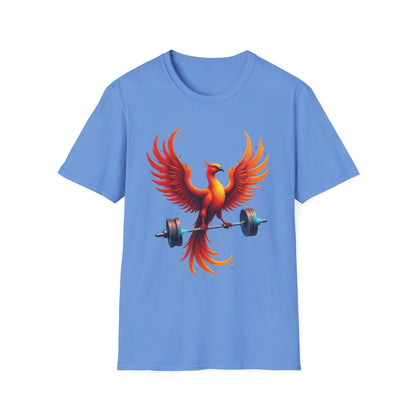 Phoenix Rising Gym T-Shirt – Strength, Resilience & Power Tee