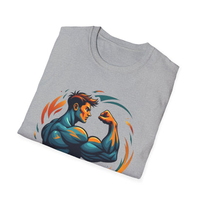 Power Surge Gym T-Shirt – Strength, Energy & Determination