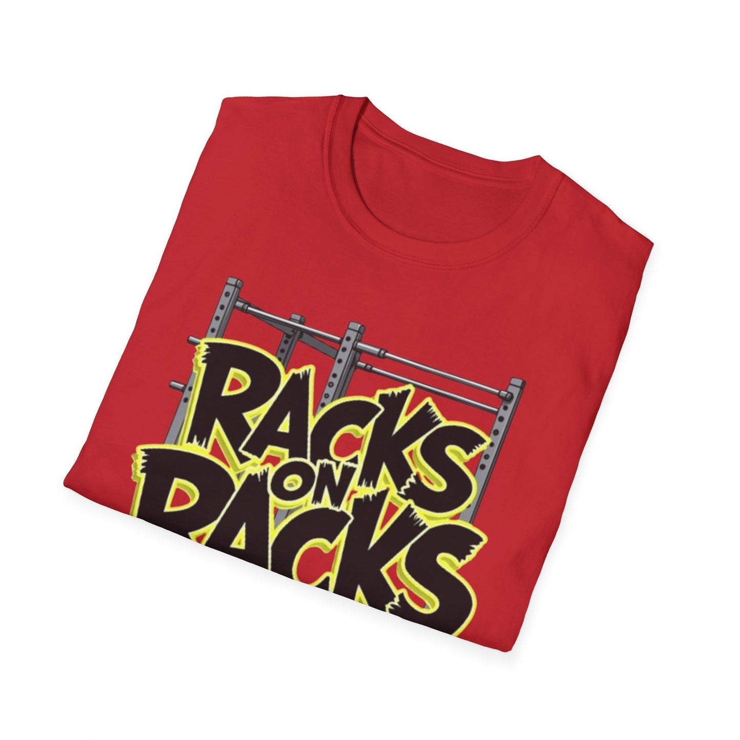 Racks on Racks T-Shirt – Funny Gym & Lifting Tee