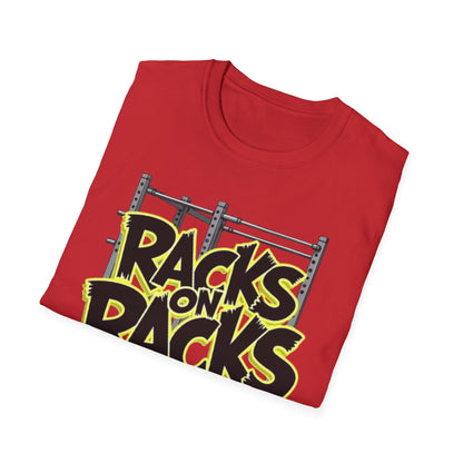 Racks on Racks T-Shirt – Funny Gym & Lifting Tee