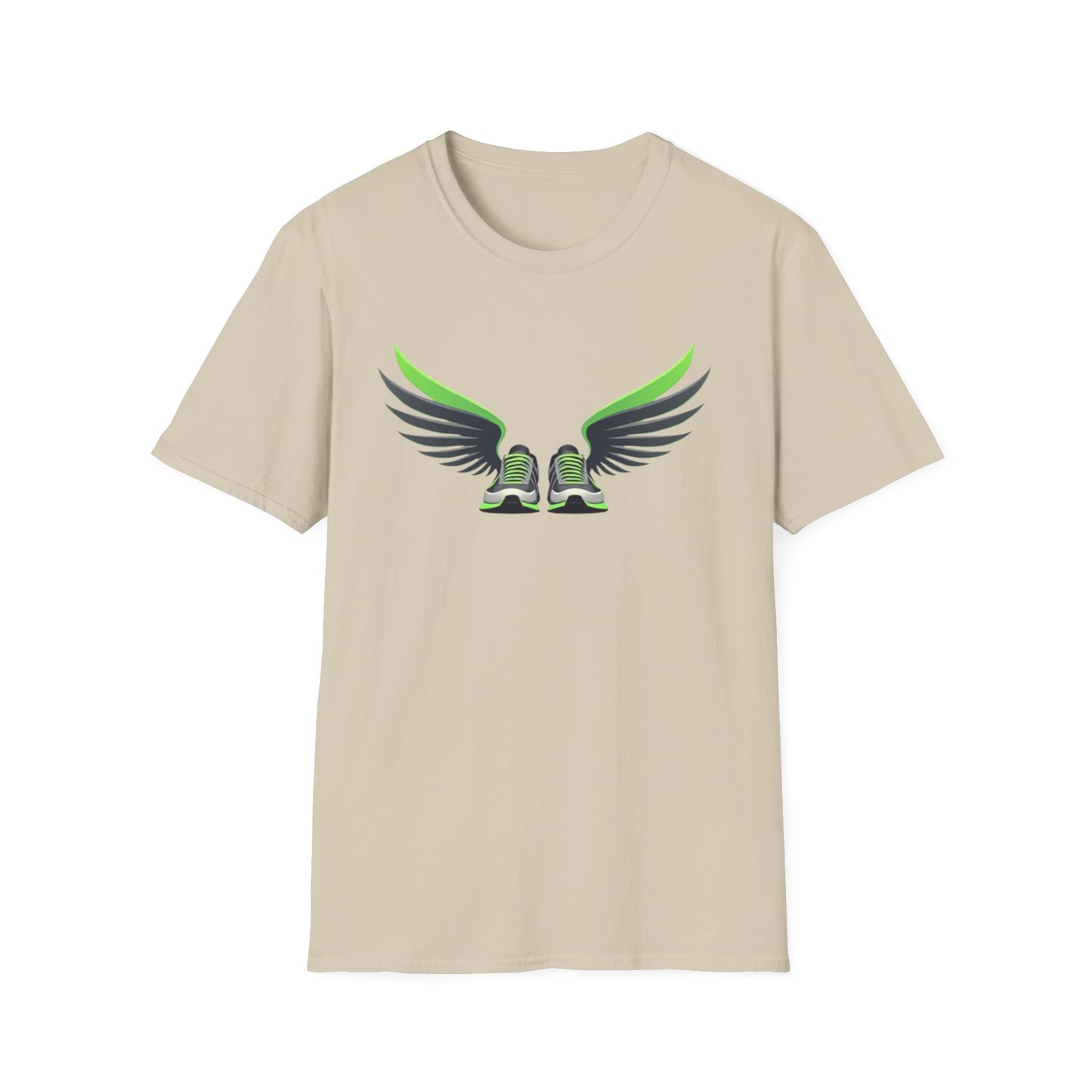 Winged Runner T-Shirt – Speed, Freedom & Endurance