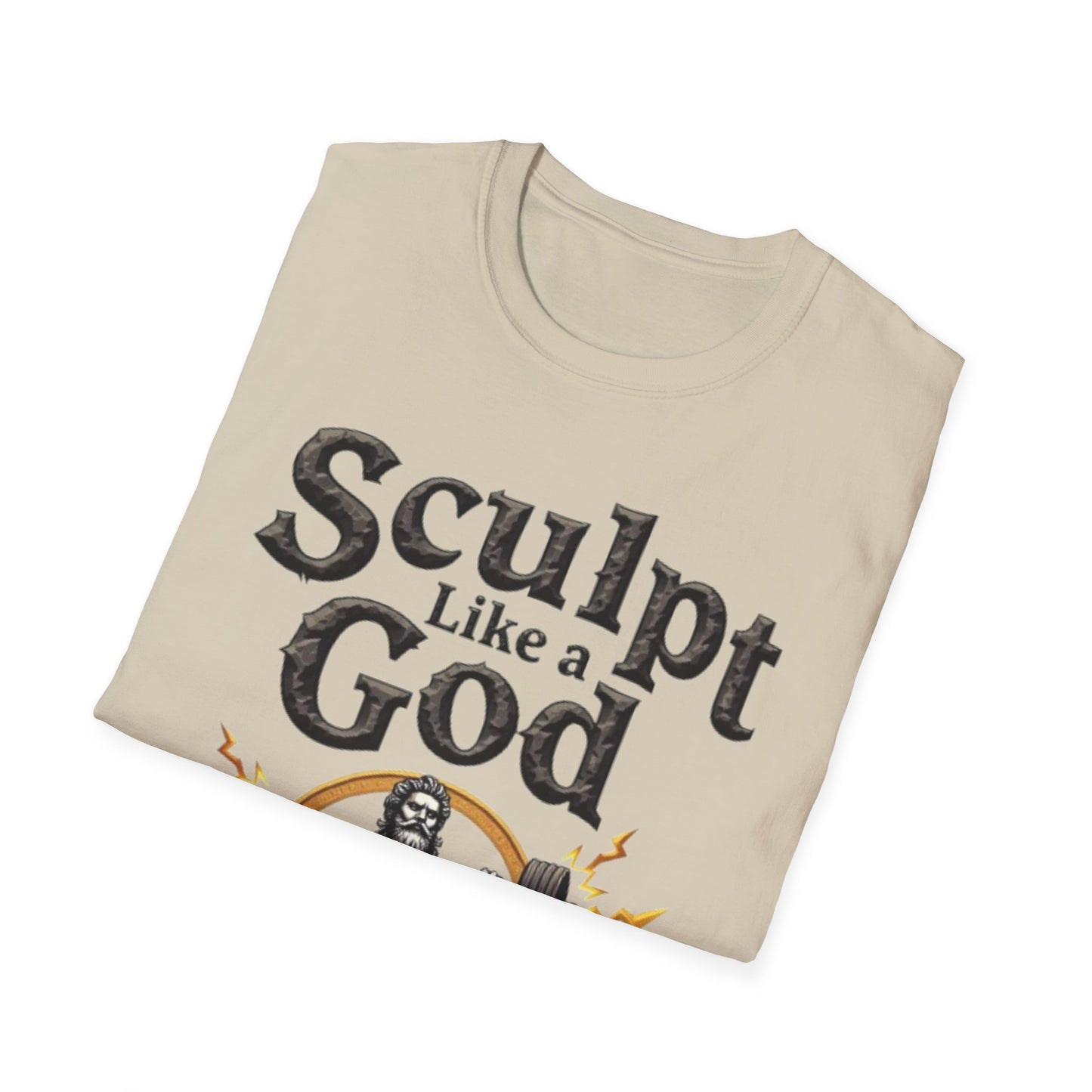 Sculpt Like a God T-Shirt – Epic Gym & Bodybuilding Tee