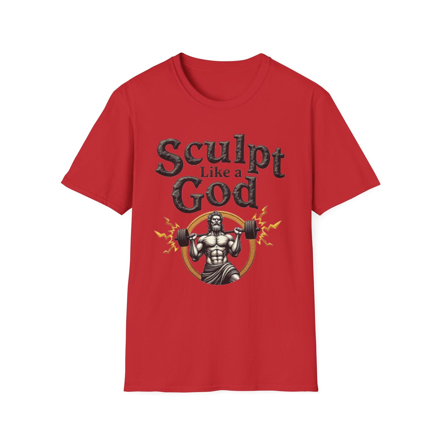 Sculpt Like a God T-Shirt – Epic Gym & Bodybuilding Tee